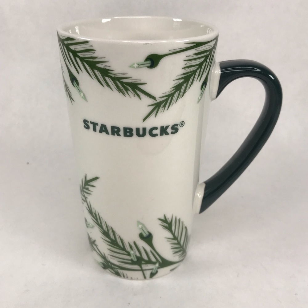 Starbucks Tall Coffee Tea Mug 16 Oz Tall Holiday Collection Twinkle Lights 2020